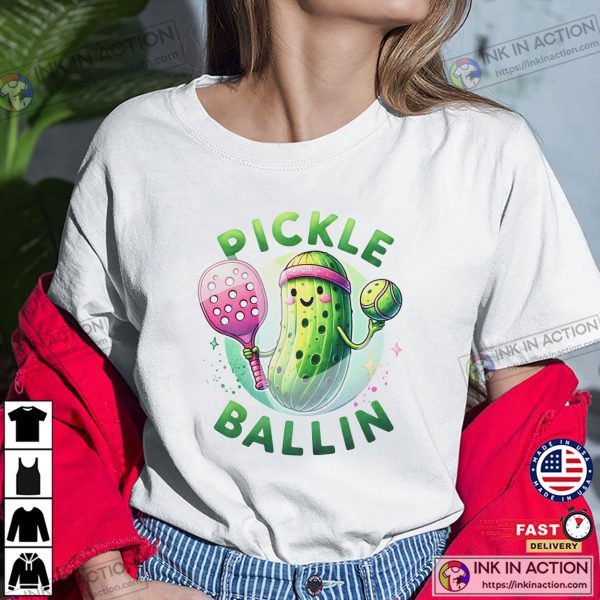 Pickle Play Ball Funny Pickleball Unisex T-shirt