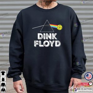 Pickleball Dink Floyd Retro T shirt 2