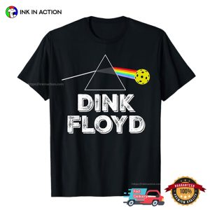 Pickleball Dink Floyd Retro T shirt 3