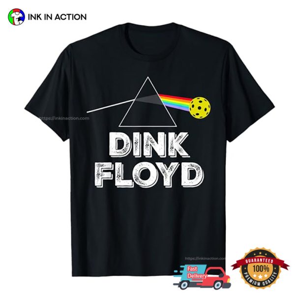 Pickleball Dink Floyd Retro T-shirt