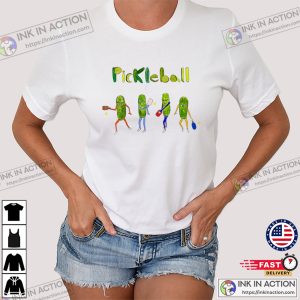 Pickleball Funny Artwork Basic T-shirt