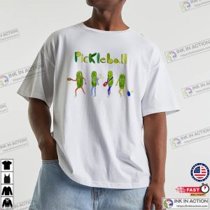 Pickleball Funny Artwork Basic T shirt 2