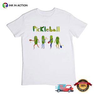 Pickleball Funny Artwork Basic T shirt 3