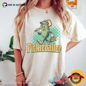 Pickleballer Pickle Player Funny Comfort Colors T shirt 3