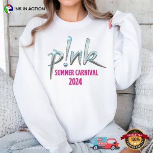 Pink Singer 2024 World Tour Logo T shirt 2