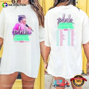 Pink Summer Carnival Tour 90s Style Tee 2