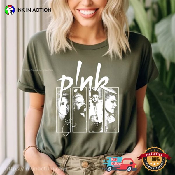 Pink World Tour Concert Retro Graphic Comfort Colors T-shirt