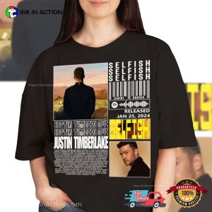 Prince of Pop Justin Timberlake Sefish Concert T shirt 2