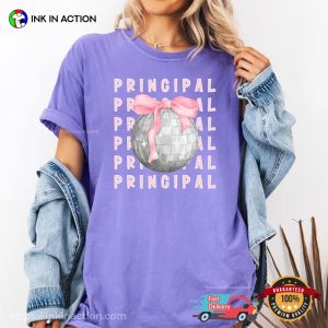 Principal Coquette Disco Retro Comfort Colors T-shirt