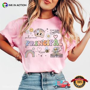 Principal Elementary Adorable Comfort Colors T shirt 3