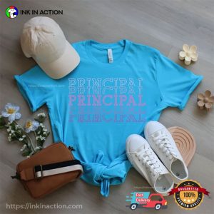 Principals Outfit Gift For School Comfort Colors Tee 3