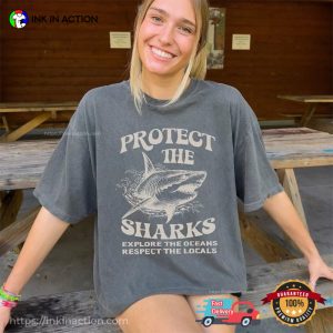 Protect The Sharks Comfort Colors T shirt 1