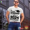 Proud Step Dad Of A 2024 Graduate Unisex T-shirt