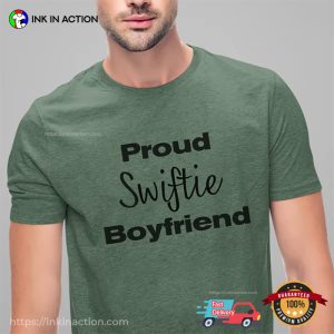 Proud Swiftie Boyfriend Comfort Colors Shirt