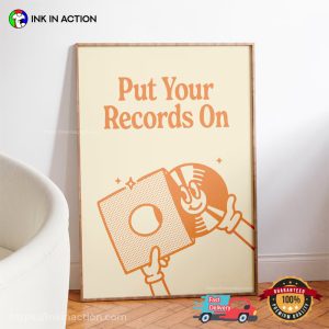 Put Your Records On Retro Music canvas art prints 3