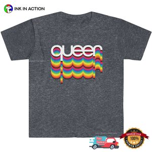 QUEER Rainbow LGBT Comfort Colors T shirt 1