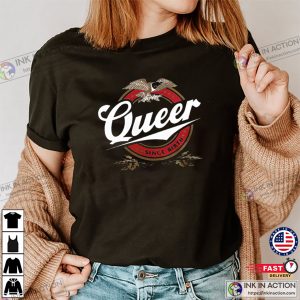 Queer Since Birth Gender Queer Rights T shirt