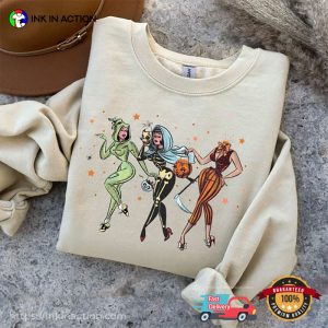 Retro Halloween Costume Girl T shirt 3