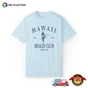 Retro Hawaii Beach Club 1959 Comfort Colors T-shirt