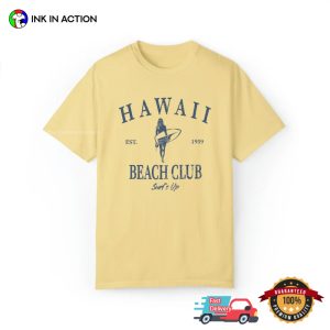 Retro Hawaii Beach Club 1959 Comfort Colors T shirt 3