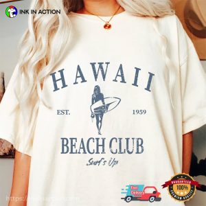 Retro Hawaii Beach Club 1959 Comfort Colors T shirt