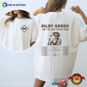 Retro Riley Green Ain't My Last Rodeo Tour 2024 Comfort Colors T-shirt