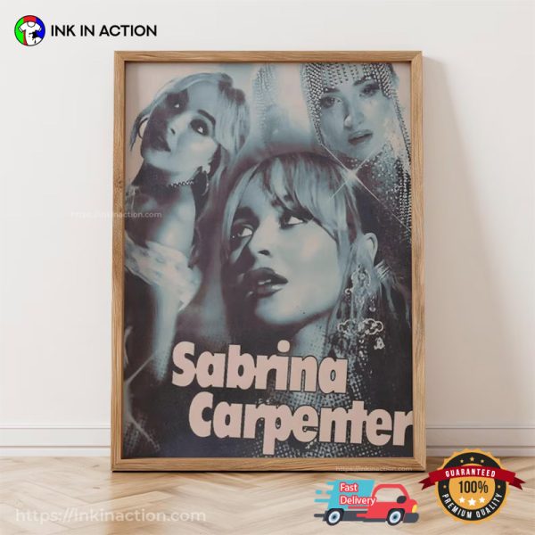 Retro Sabrina Carpenter Concert Music Wall Art No. 8