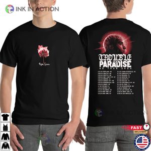 Ryan Caraveo Trouble In Paradise Us Tour 2024 2 Sided T-shirt