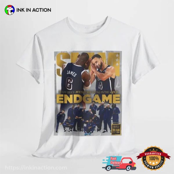 SLAM USA Avengers Basketball End Game Tee