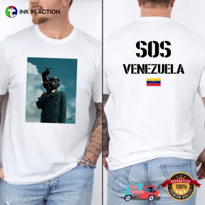 SOS Venezuela 2024 2 Sided T shirt 2