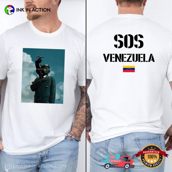 SOS Venezuela 2024 2 Sided T-shirt