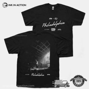 SWN 2024 Philadelphia Concert Retro 2 Sided T-shirt