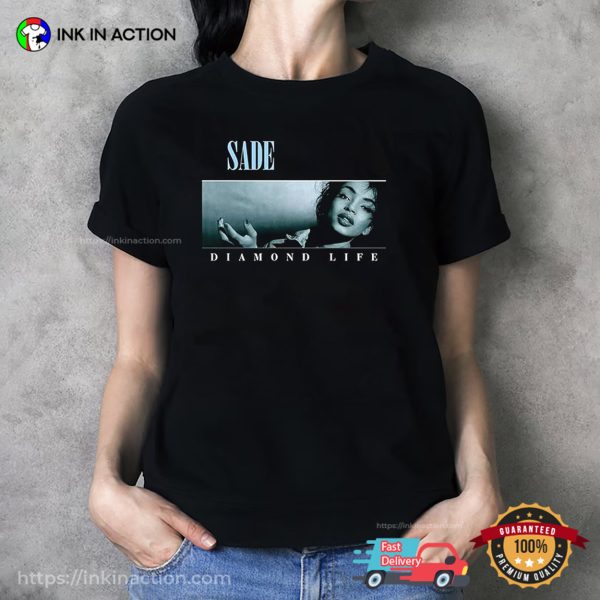 Sade Diamon Life Album Cover Vintage T-shirt