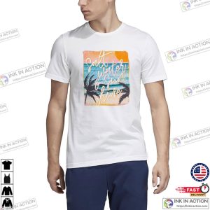 Salt Water And Sunshine Retro Summer Trip Tee