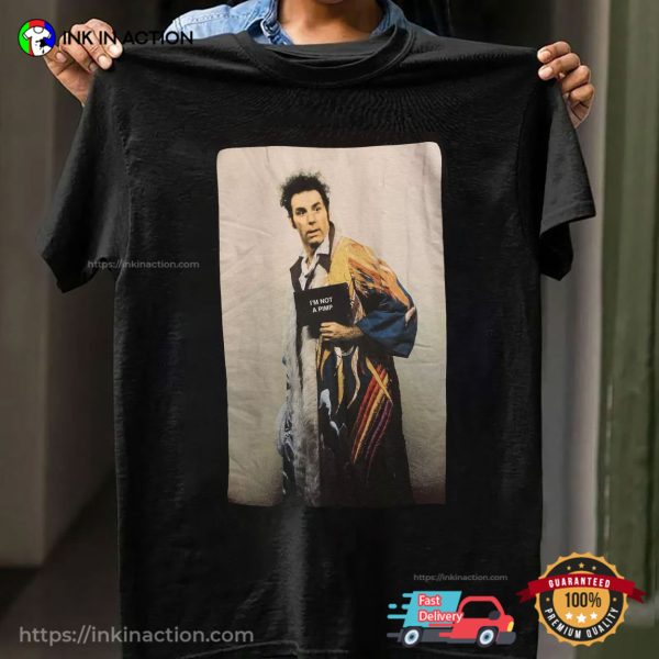 Seinfeld Kramer 90s Comedy Black T-shirt