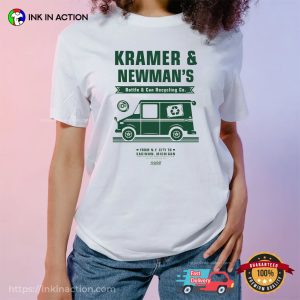 Seinfeld Kramer and Newman's Bottle & Can Recycling Co. Shirt 3