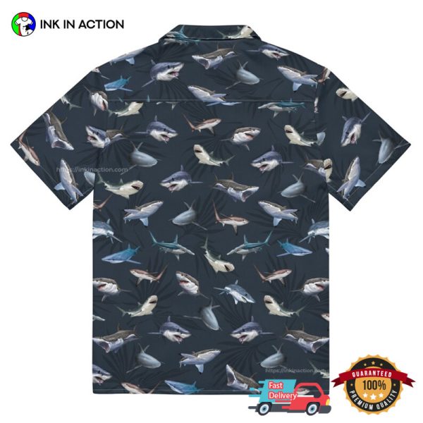 Shark Lover Hawaiian Shirt