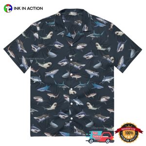 Shark Lover Hawaiian Shirt 3