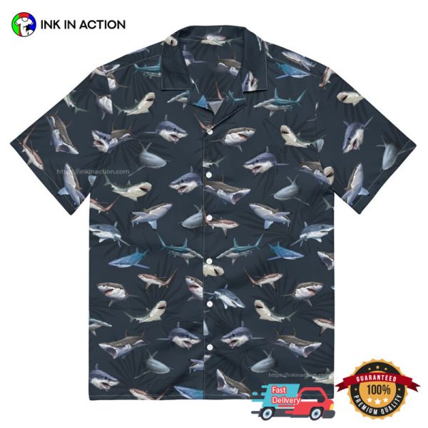 Shark Lover Hawaiian Shirt