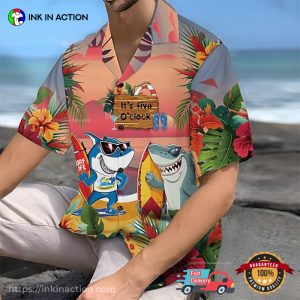 Shark Summer Time Hawaiian Shirt No. 1 1