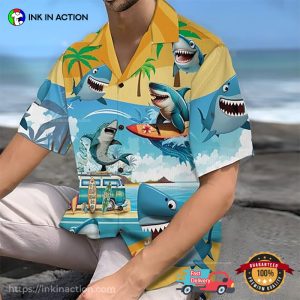 Shark Summer Time Hawaiian Shirt No. 2 1