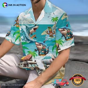 Shark Summer Time Hawaiian Shirt No. 4 2