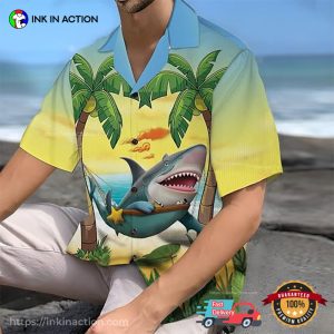 Shark Summer Time Hawaiian Shirt No. 7 2