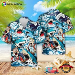 Shark Summer Time Hawaiian Shirt No. 8 2