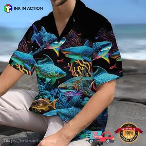 Shark Summer Time Hawaiian Shirt No. 9