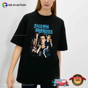 Shawn Mendes Guitar Vintage Bootleg T shirt 1