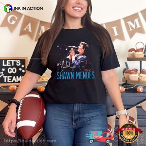 Shawn Mendes Live Moment Portrait Tee 1