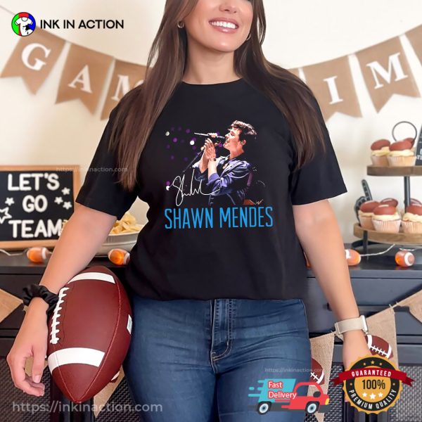 Shawn Mendes Live Moment Portrait Tee