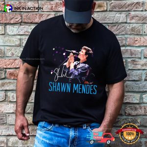 Shawn Mendes Live Moment Portrait Tee