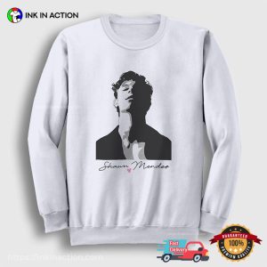 Shawn Mendes Portrait Art Work T shirt 2